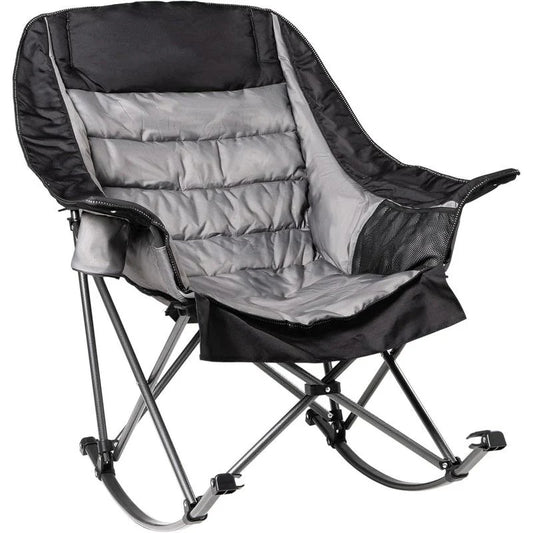 Adult Extra Large Rocking Camping Chair - Holds 400 lbs